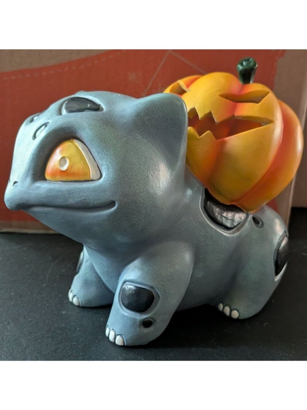 Vintage Bulbasaur Halloween Night Light 6.75in Tall